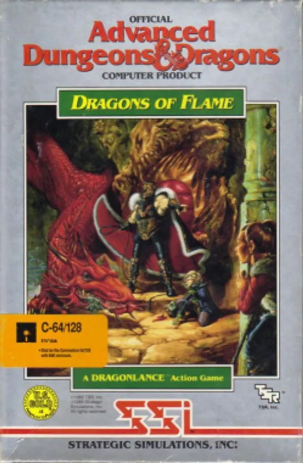 Dragons of Flame cover art