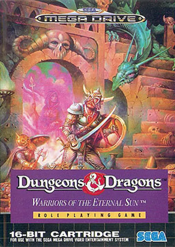Dungeons & Dragons: Warriors of the Eternal Sun cover art