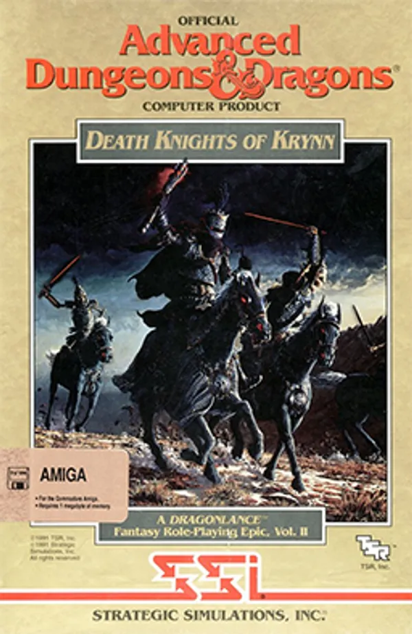 Death Knights of Krynn cover art