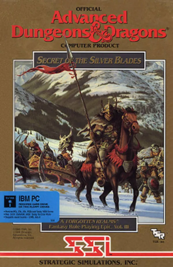 Secret of the Silver Blades cover art