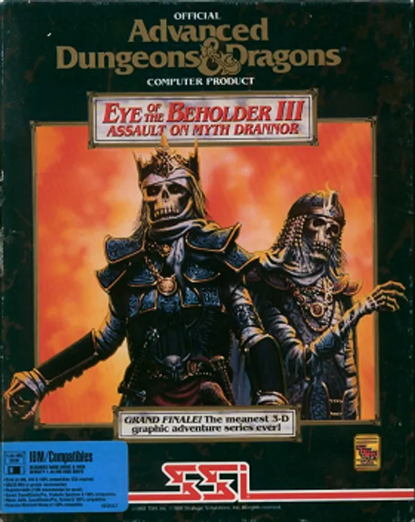 Eye of the Beholder III: Assault on Myth Drannor cover art