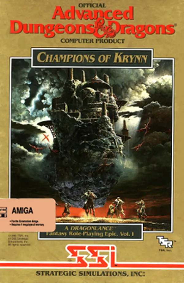 Champions of Krynn cover art
