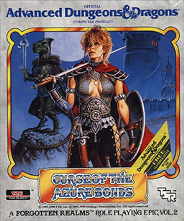 Curse of the Azure Bonds cover art