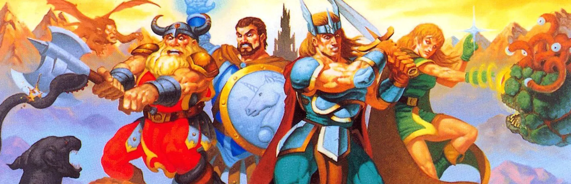 Dungeons & Dragons: Tower of Doom key art