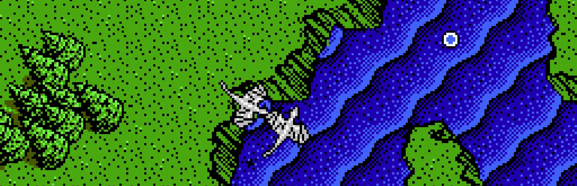 DragonStrike (NES) key art