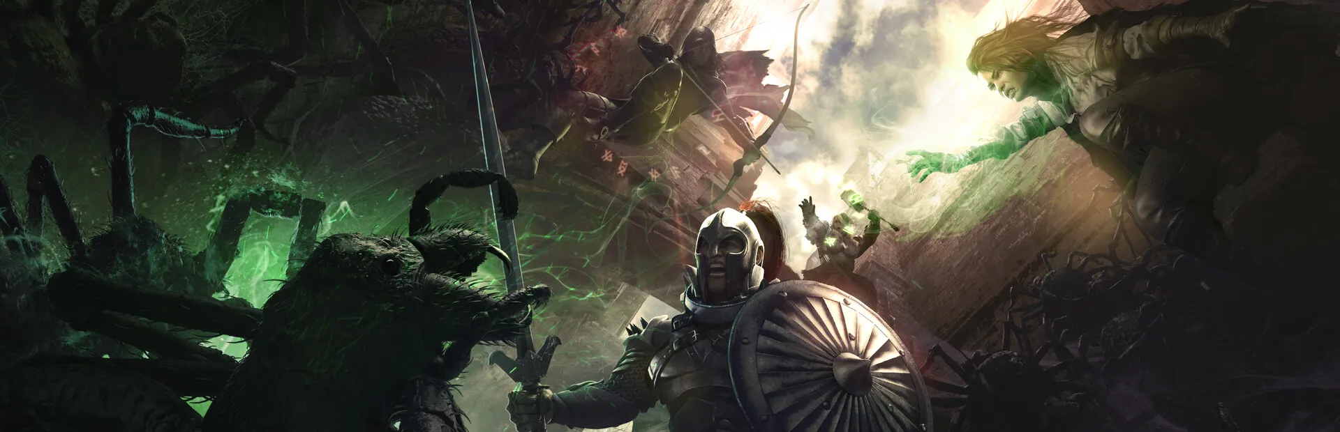 Solasta: Crown of the Magister key art