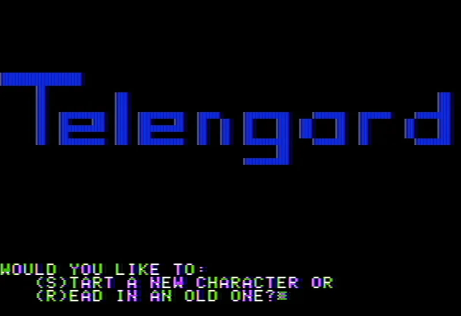 Game options