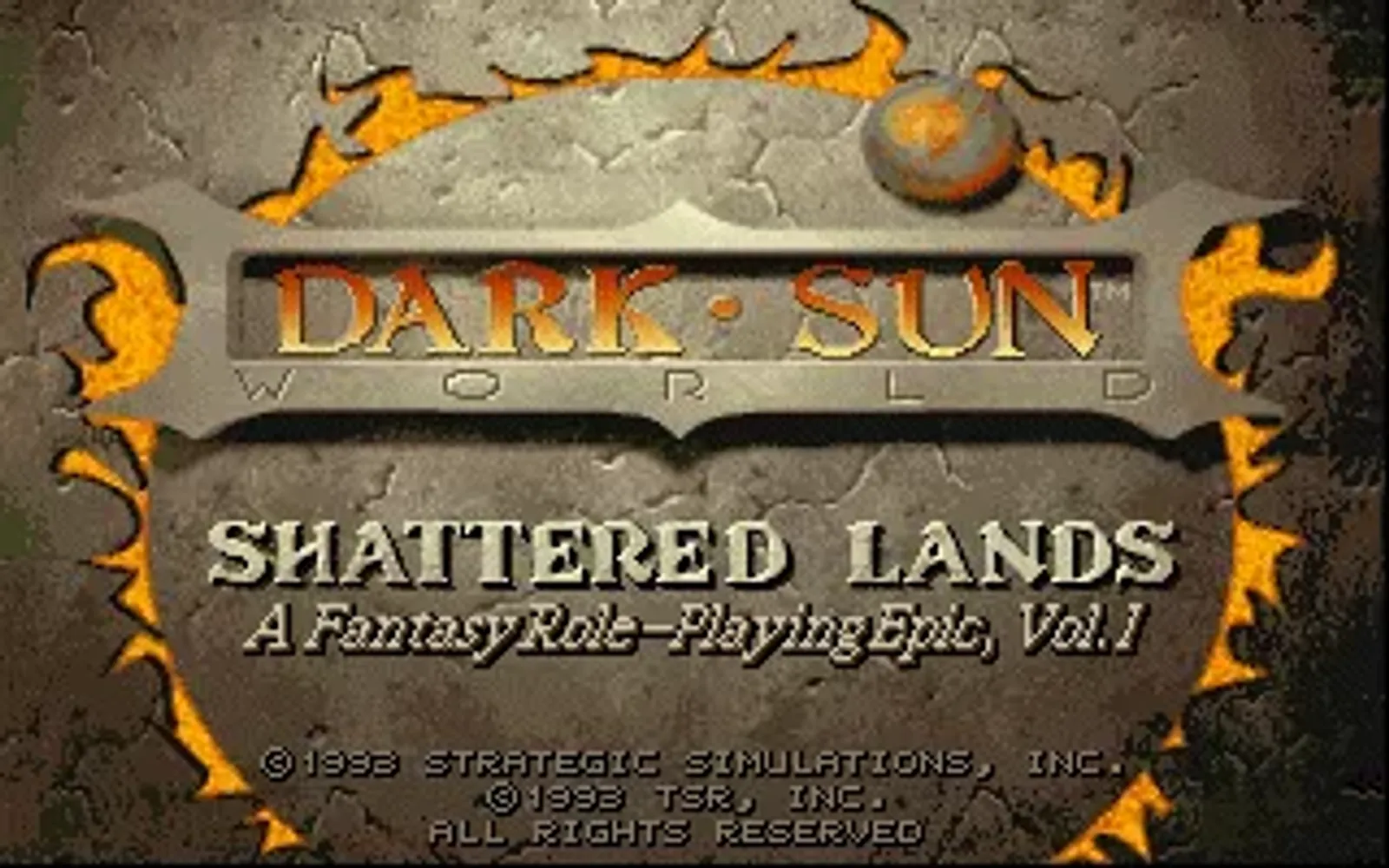Title screen