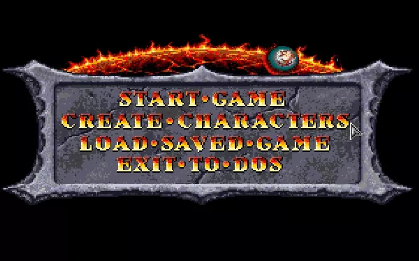 Menu Screen
