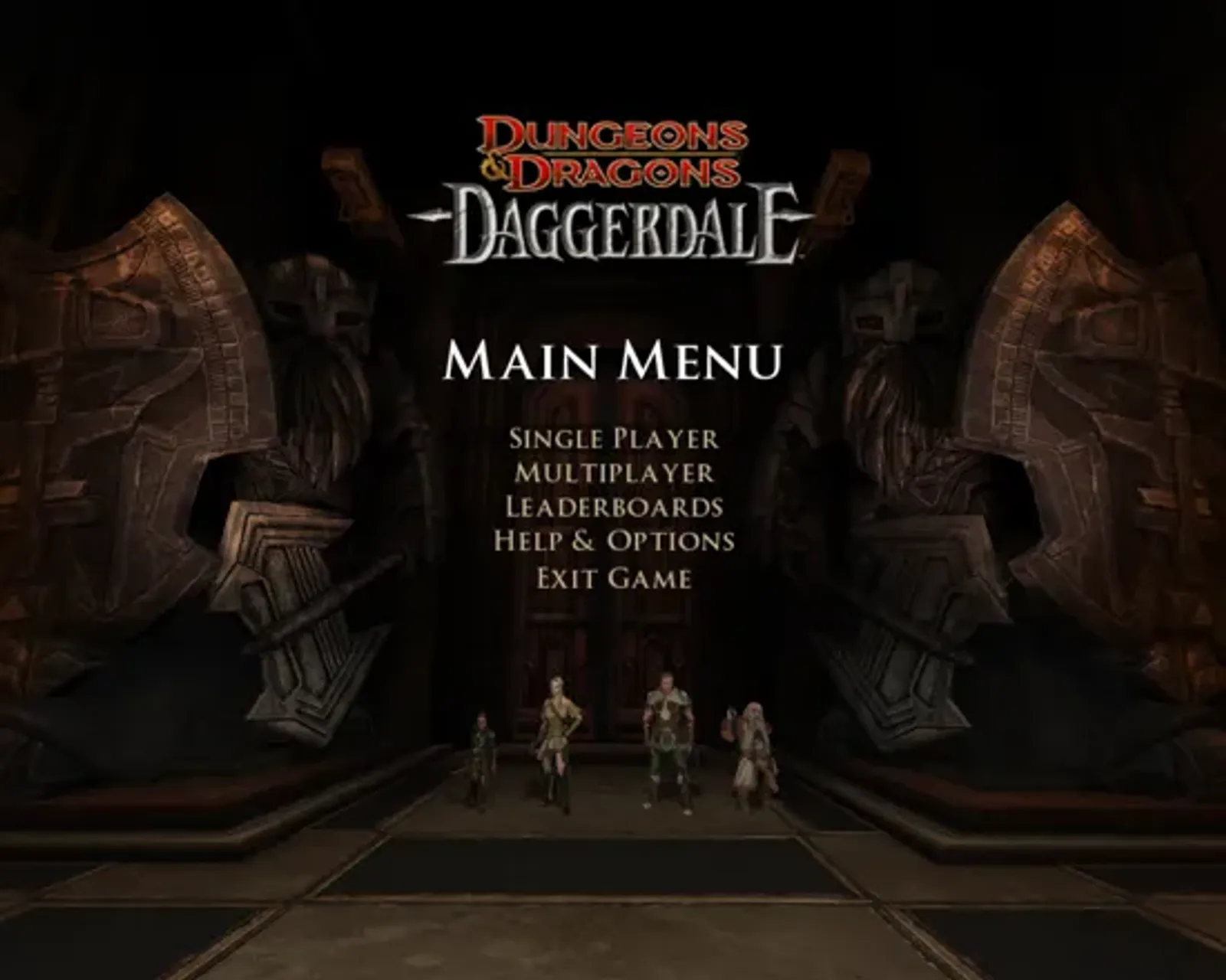 Main Menu