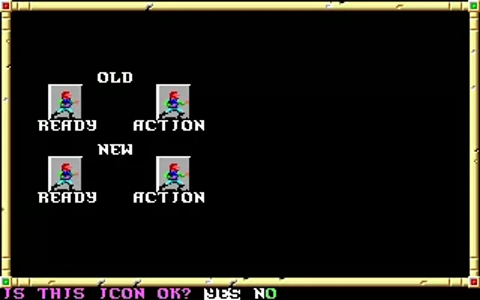 You can choose a sprite that will be displayed for the character during battles.