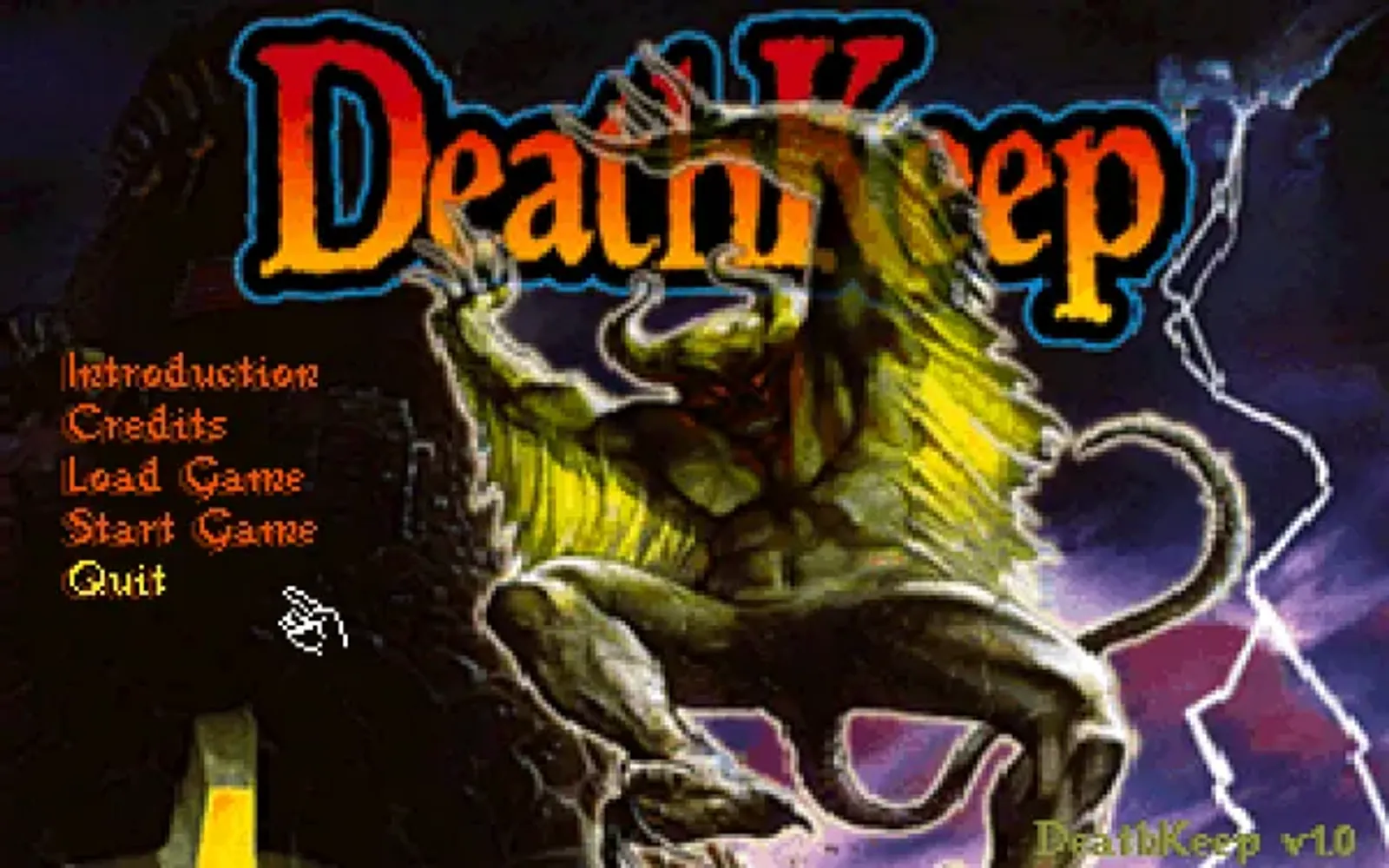 Main Menu
