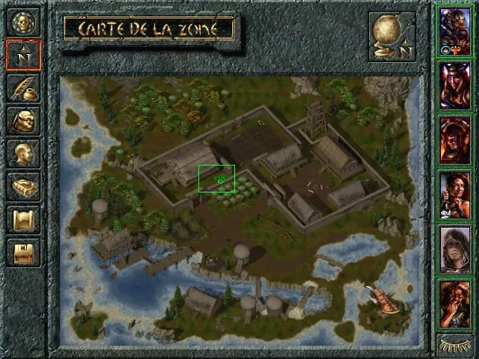 Map of a new island.