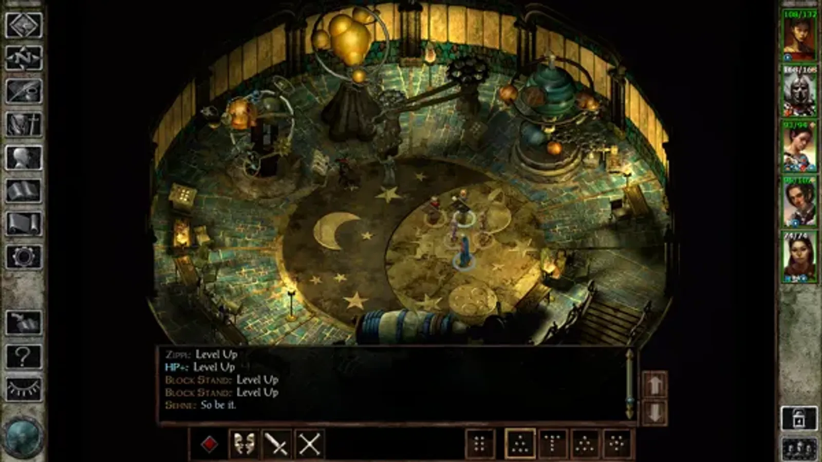Main game interface