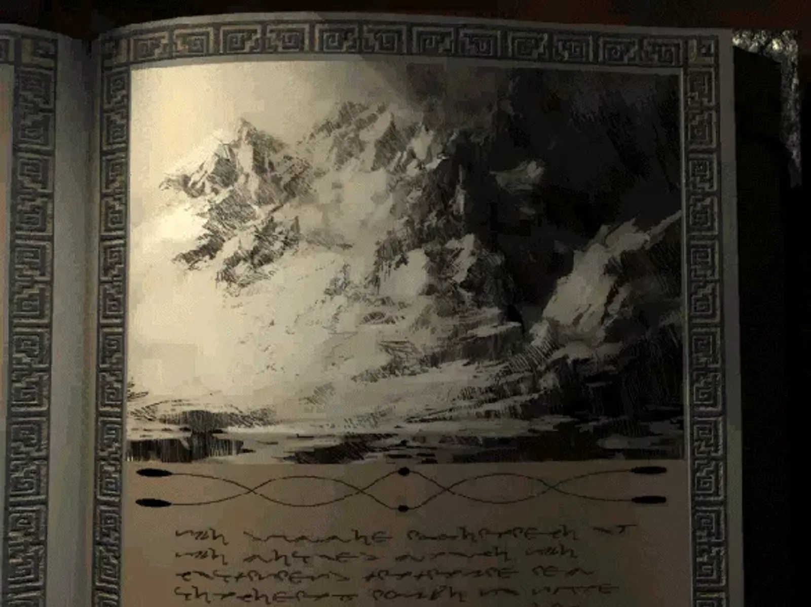 The intro and all the cutscenes are just those book pages with the narrator talking