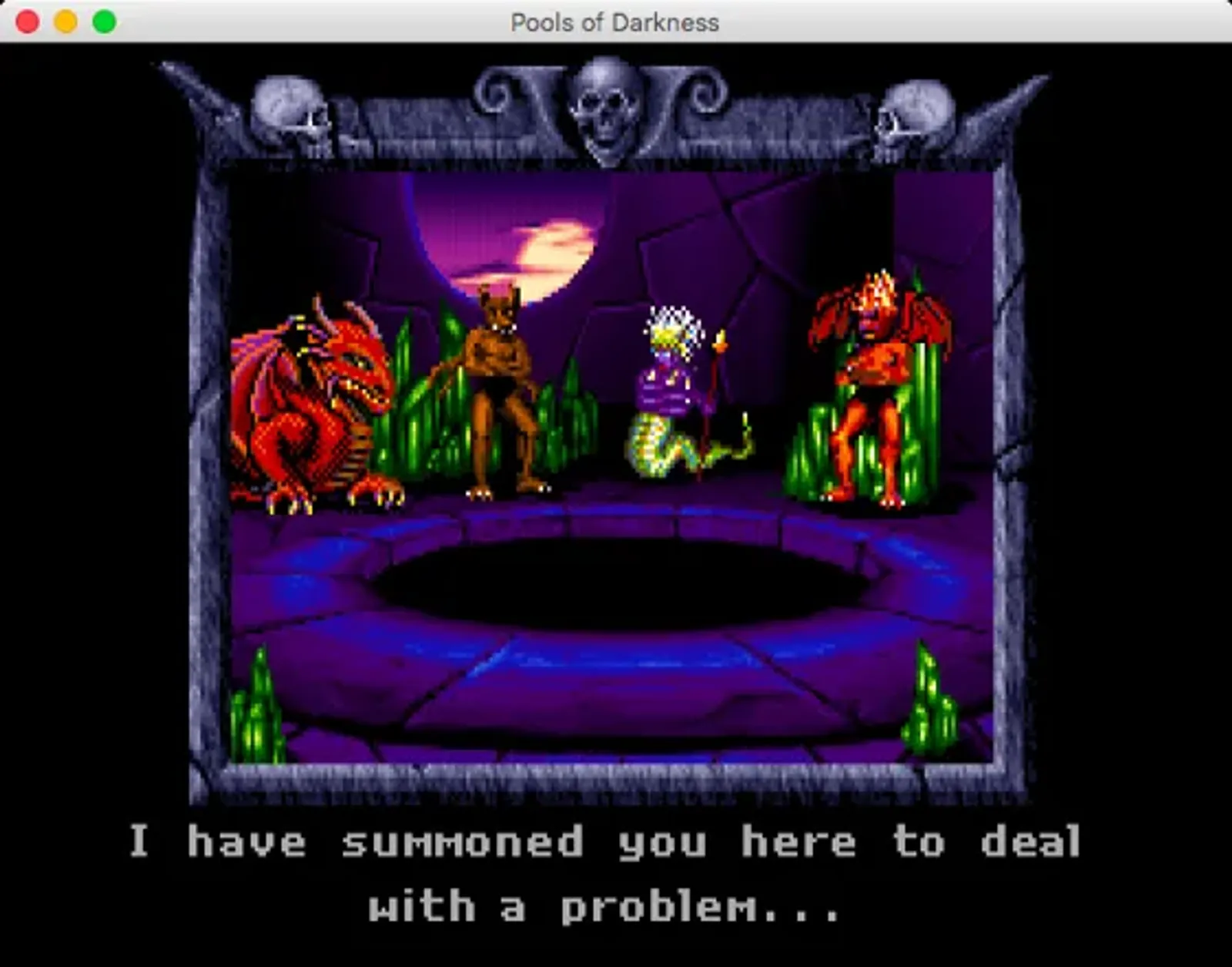 Evil scheming is afoot (GOG version)