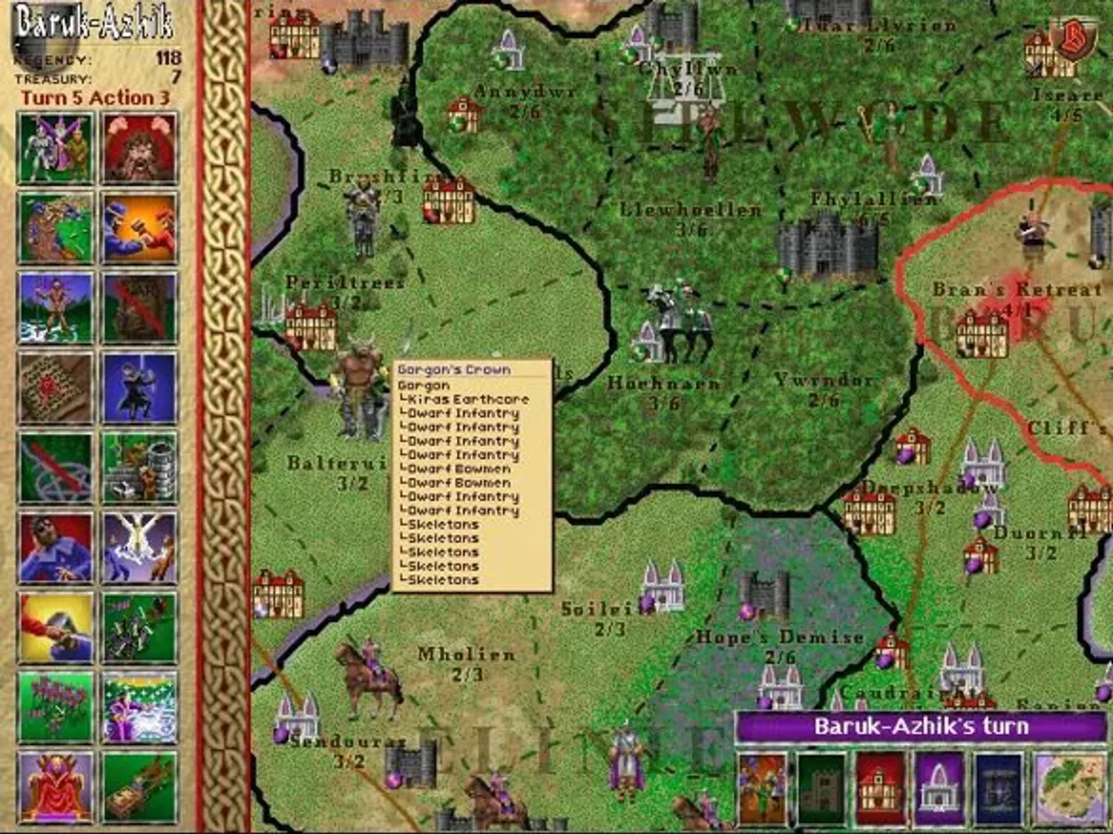 Oh no, the gorgon is advancing!!