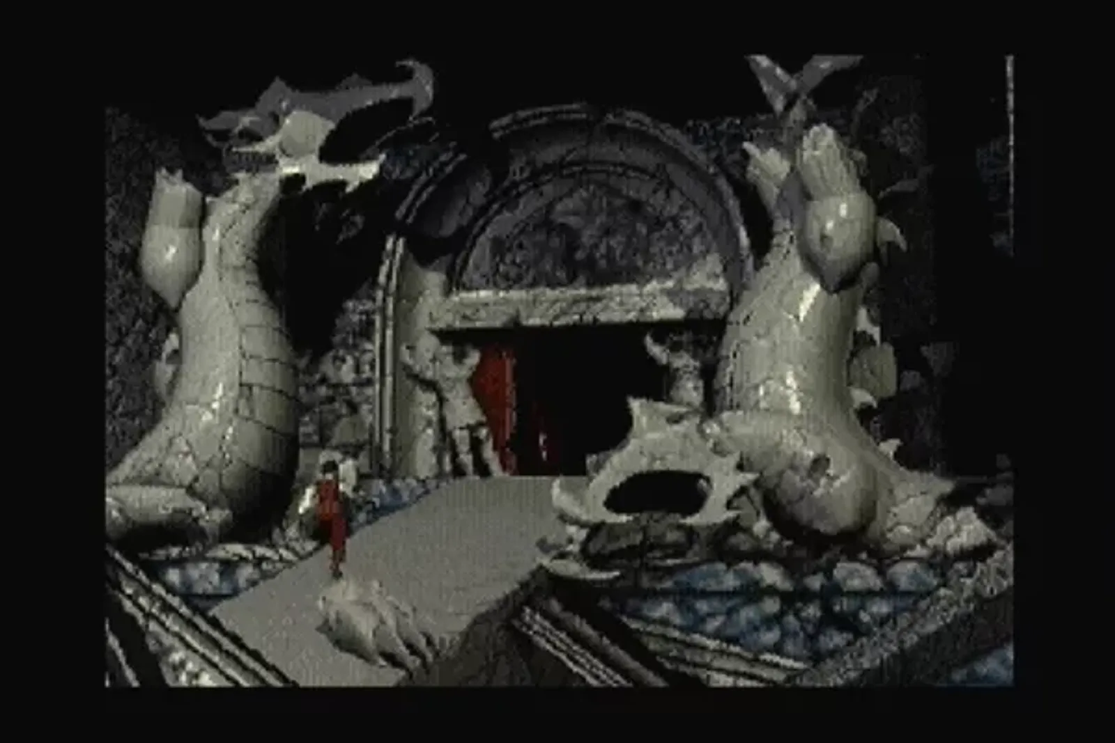 Your character enters the dungeon.
