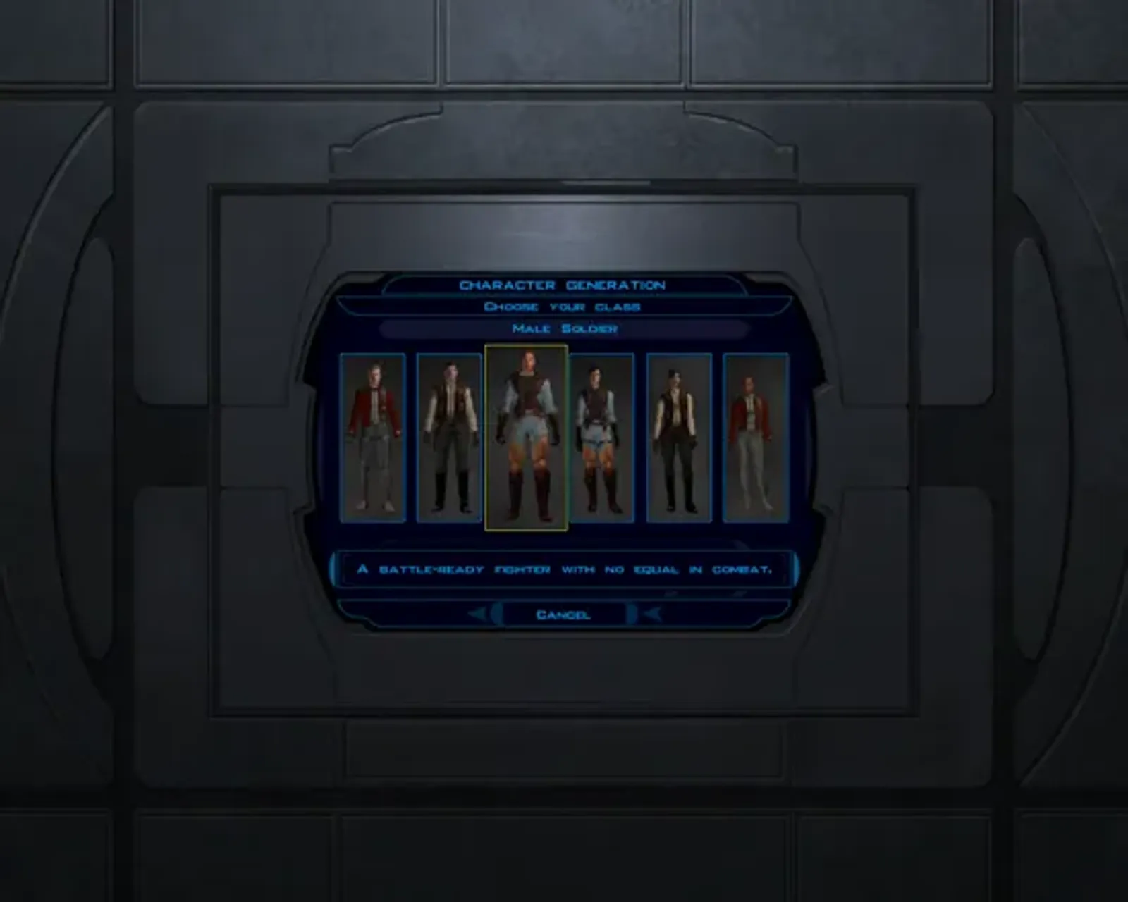 Character Creation: Class