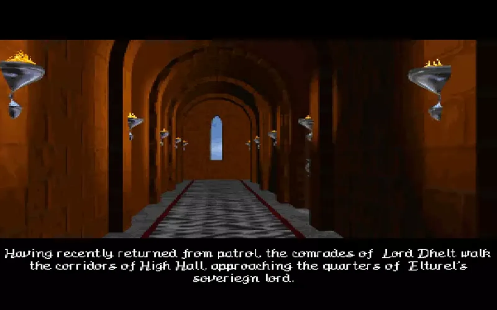 The intro begins. Hmm, something seems wrong...