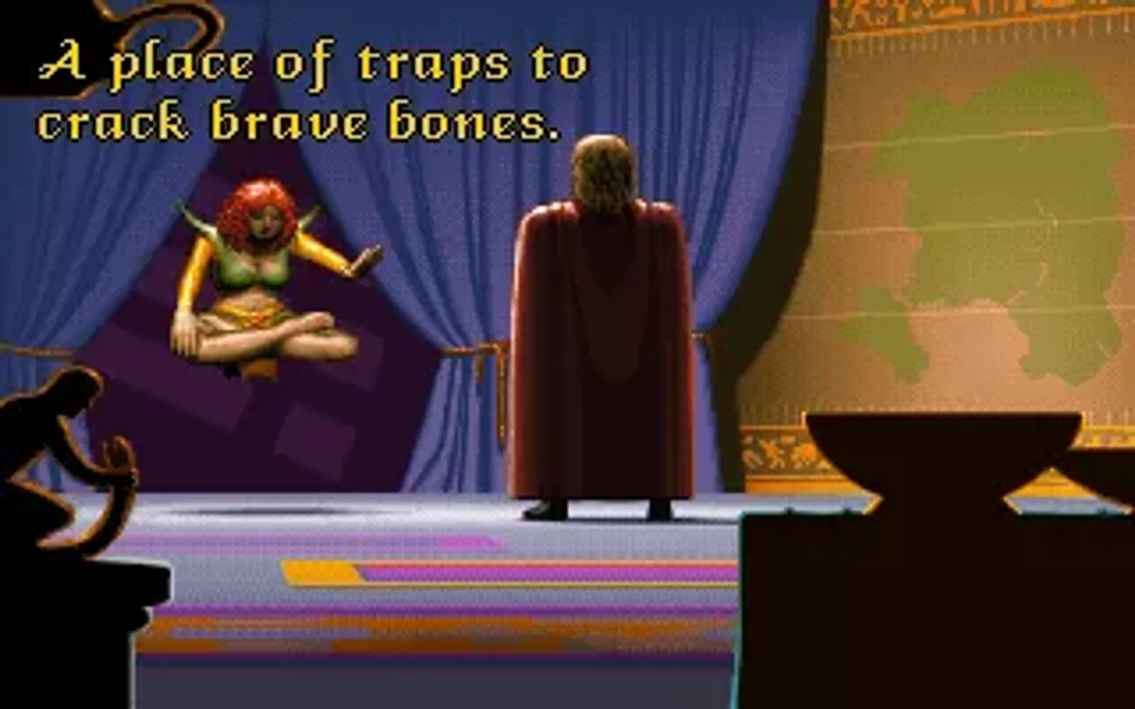 Scene from the intro cinematic