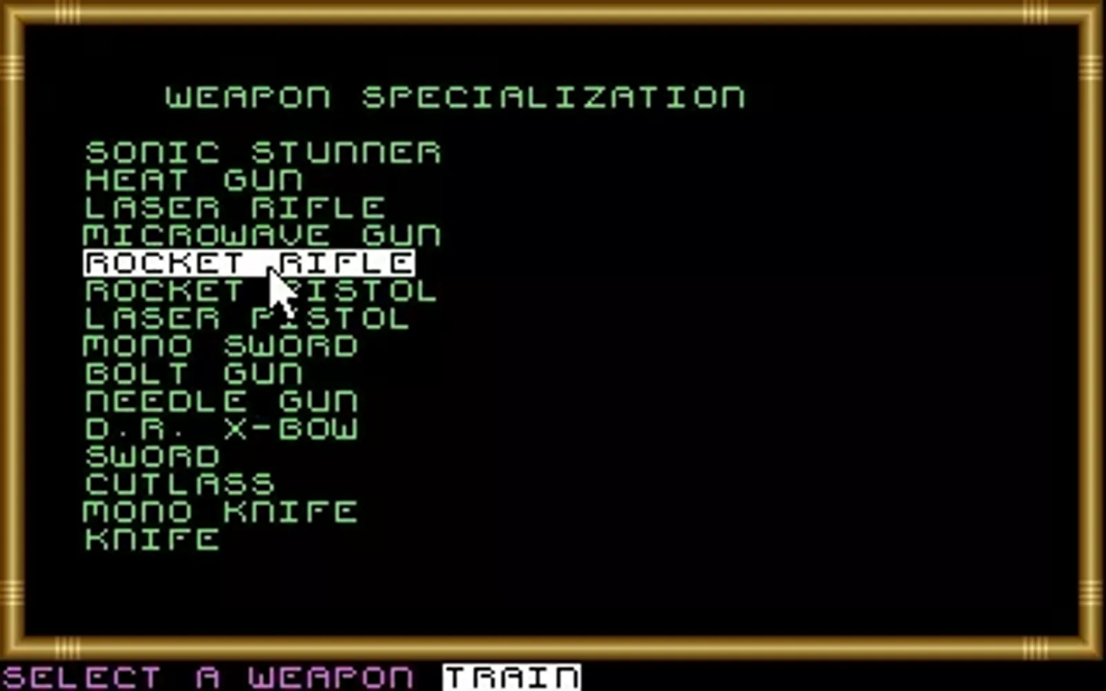Invest some points into your weapons specialization