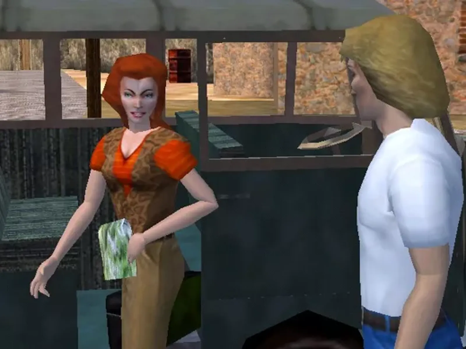 The game is cinematic - however, unlike the previous installment, everything is rendered in real time