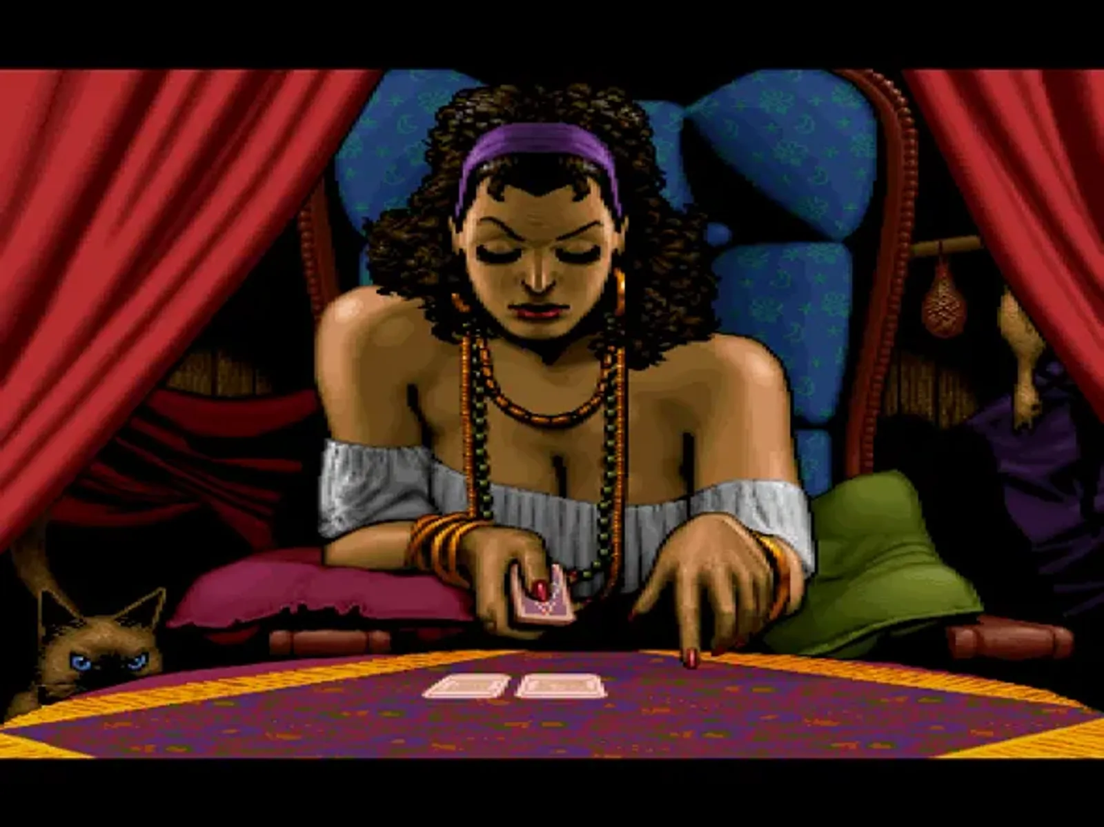 This fortune teller will let you generate your characters