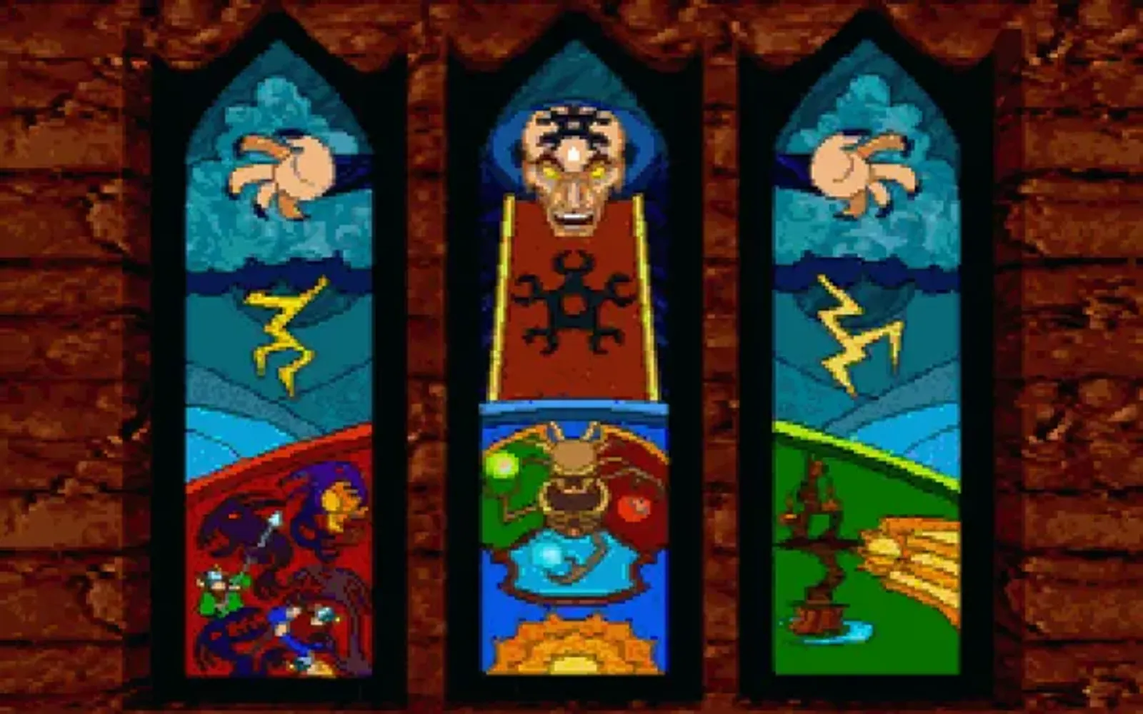 The Evil Necromancer in his prime (he's narrating his own past in the introduction video)