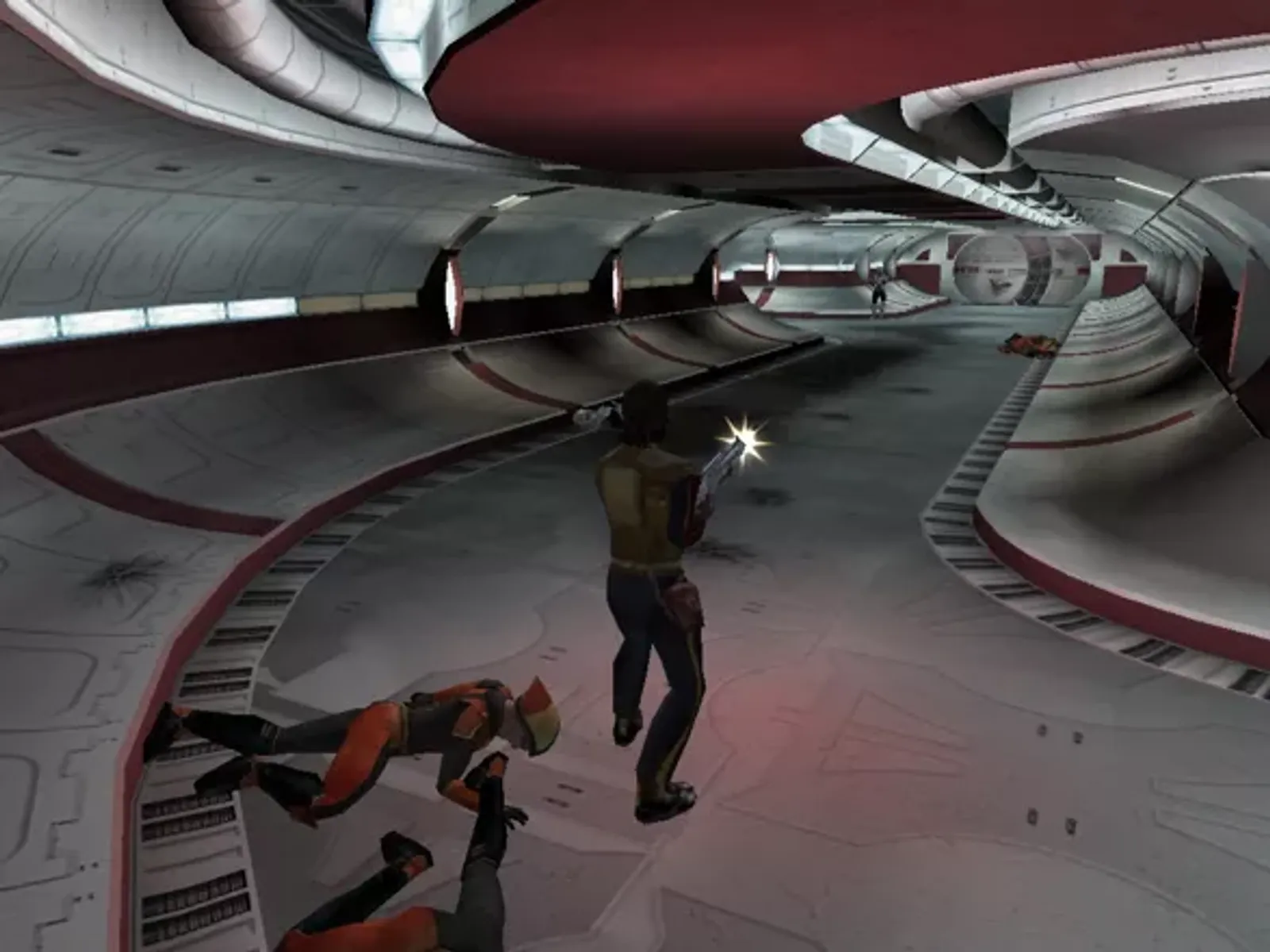 A gunfight a Republic ship