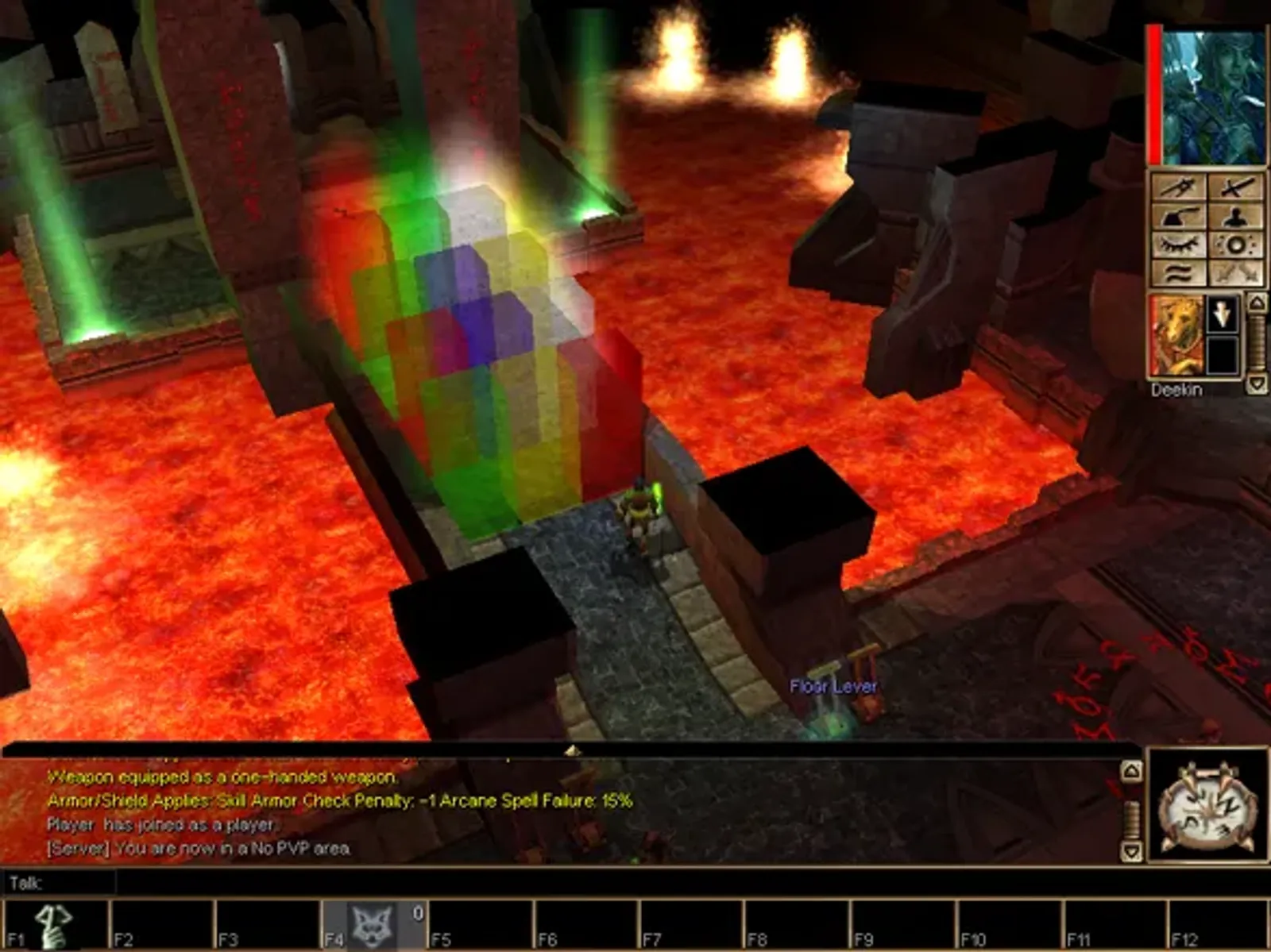 One of the many puzzles in the Underdark