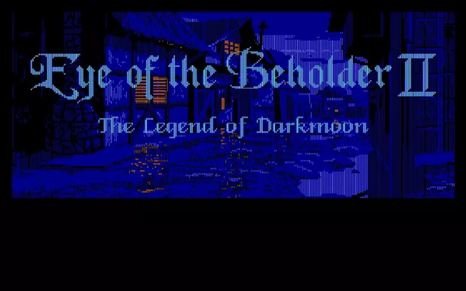 Title screen A