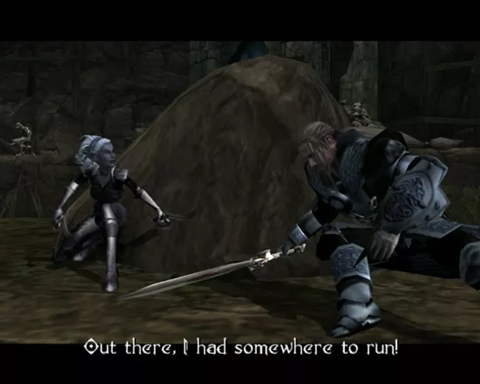 You meet Zhai (the requisite assassin chick) as she escapes from a prisoner wagon
