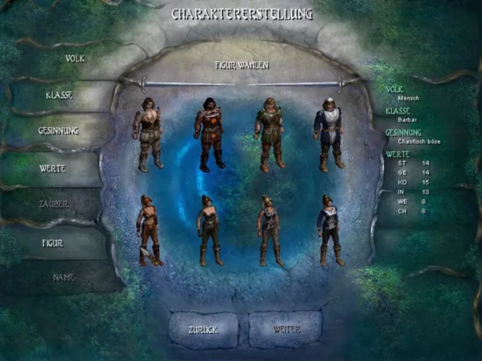 There are different figures for every character