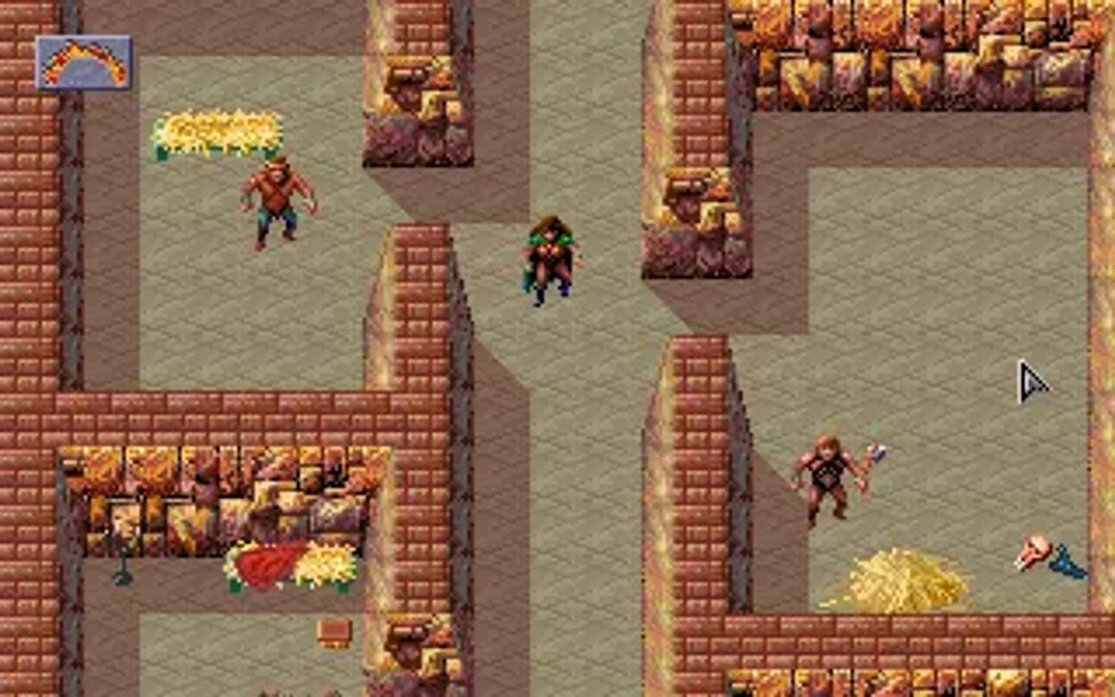 The slave pens is the first large location you'll explore. It's rather grim...