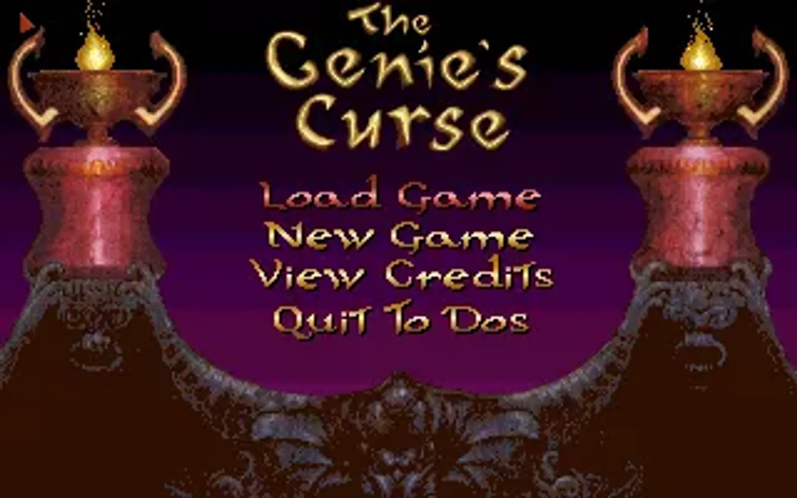 main menu
