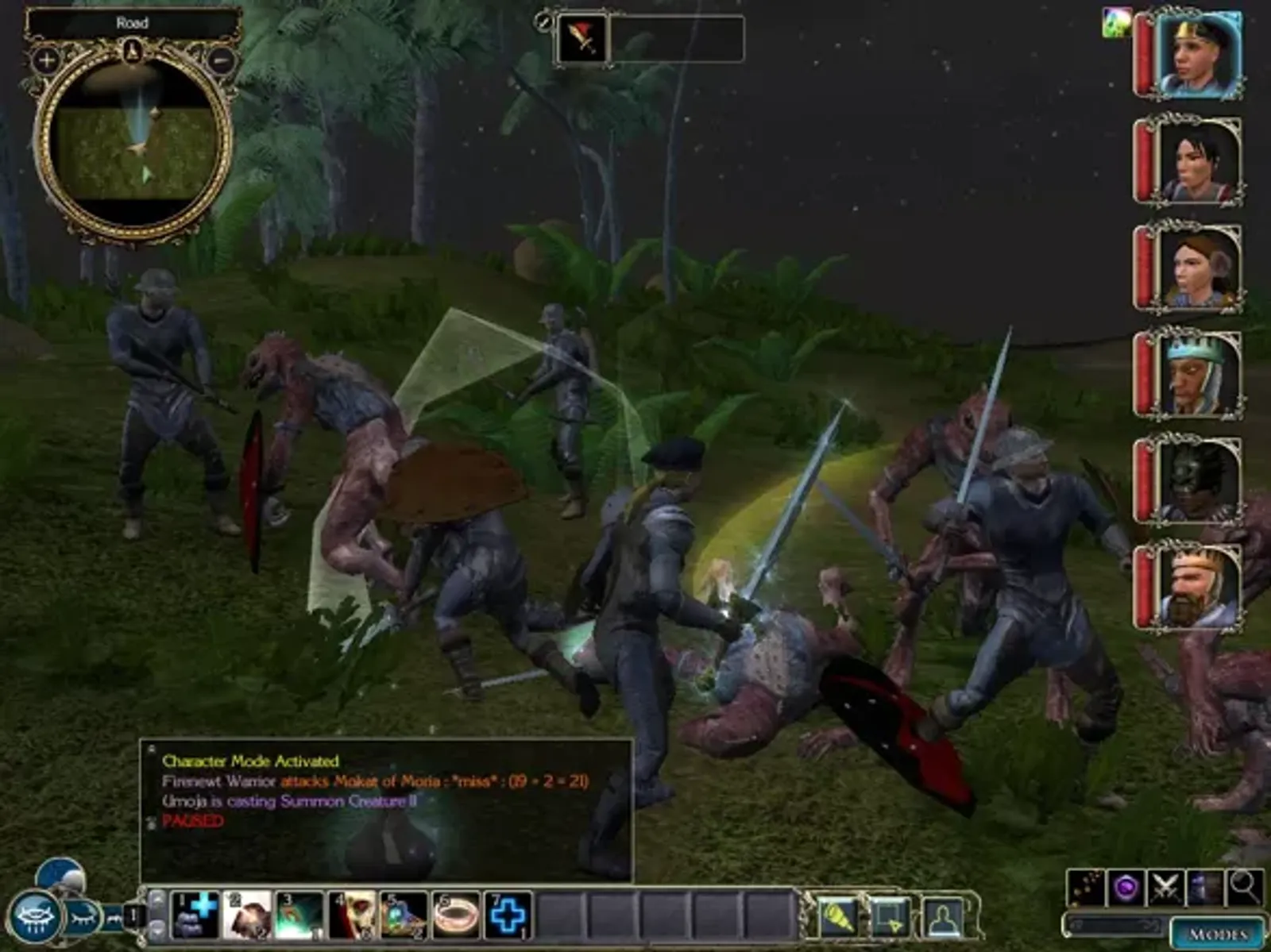 Fighting firenewts
