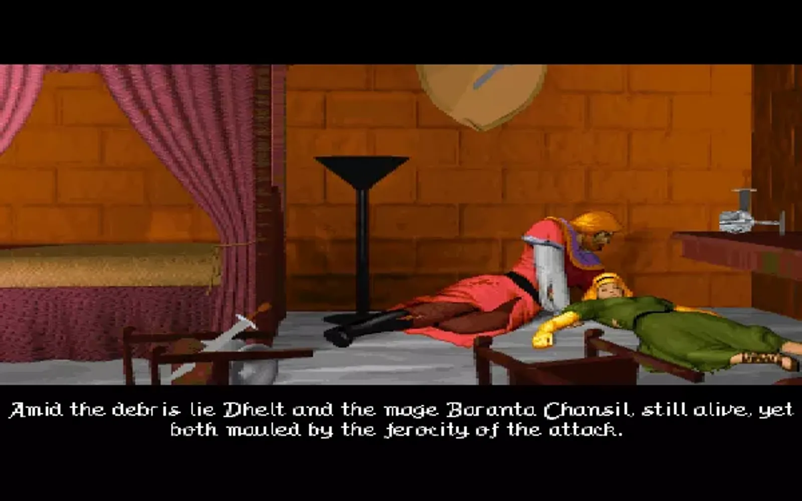 The intro continues... Oh no! What happened here?..