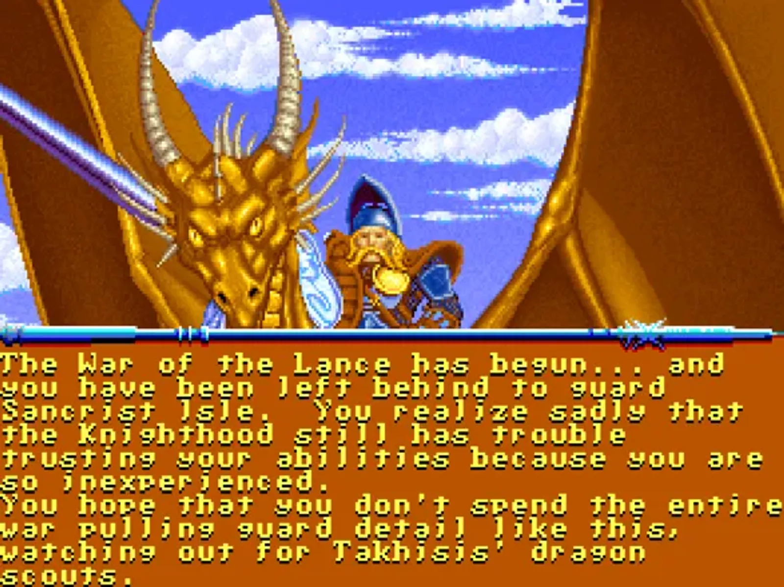 First mission backstory