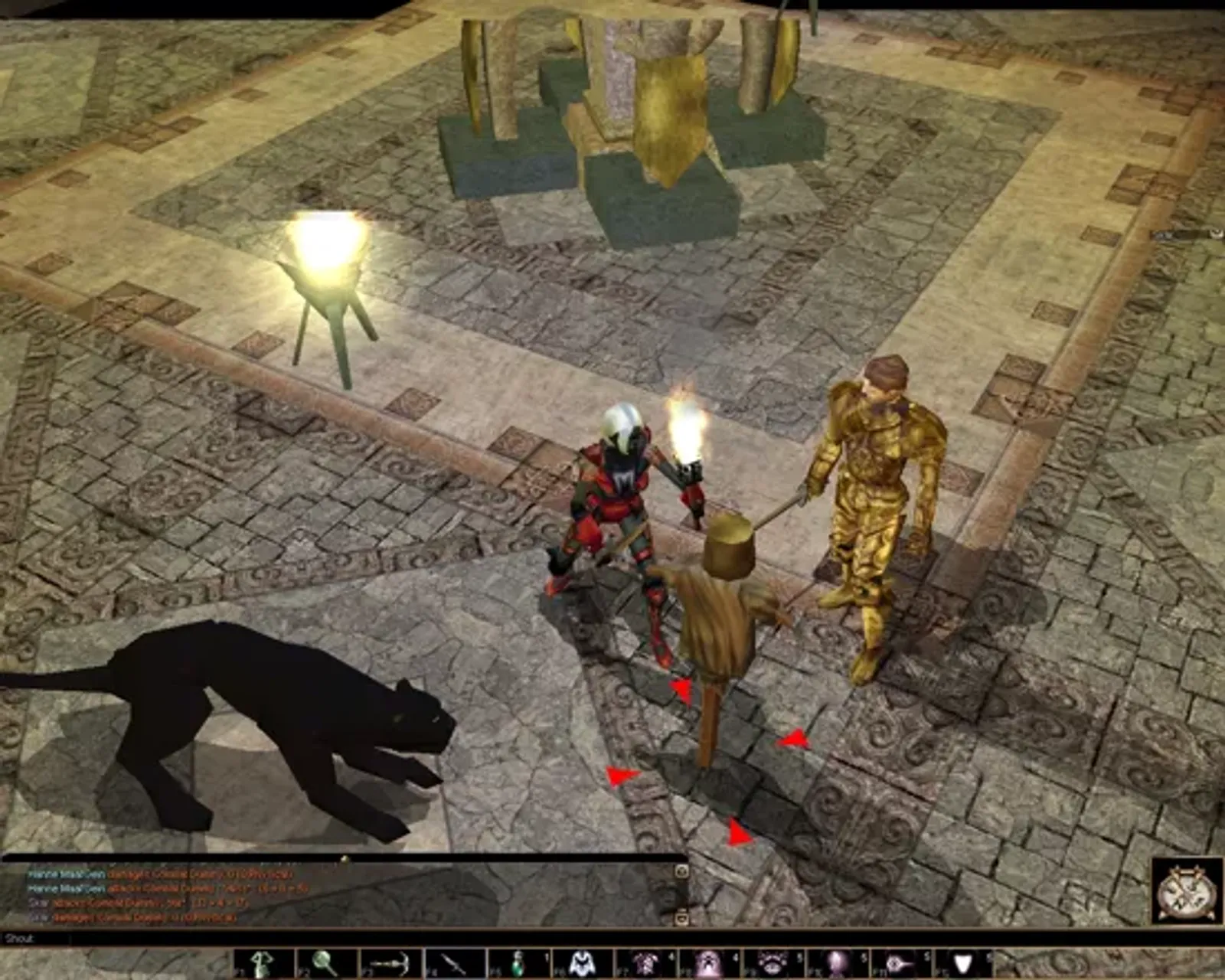 Not exactly Drizzt. Although not truly a player choice, one can come close to playing a drow, as this player and her panther familiar demonstrate.