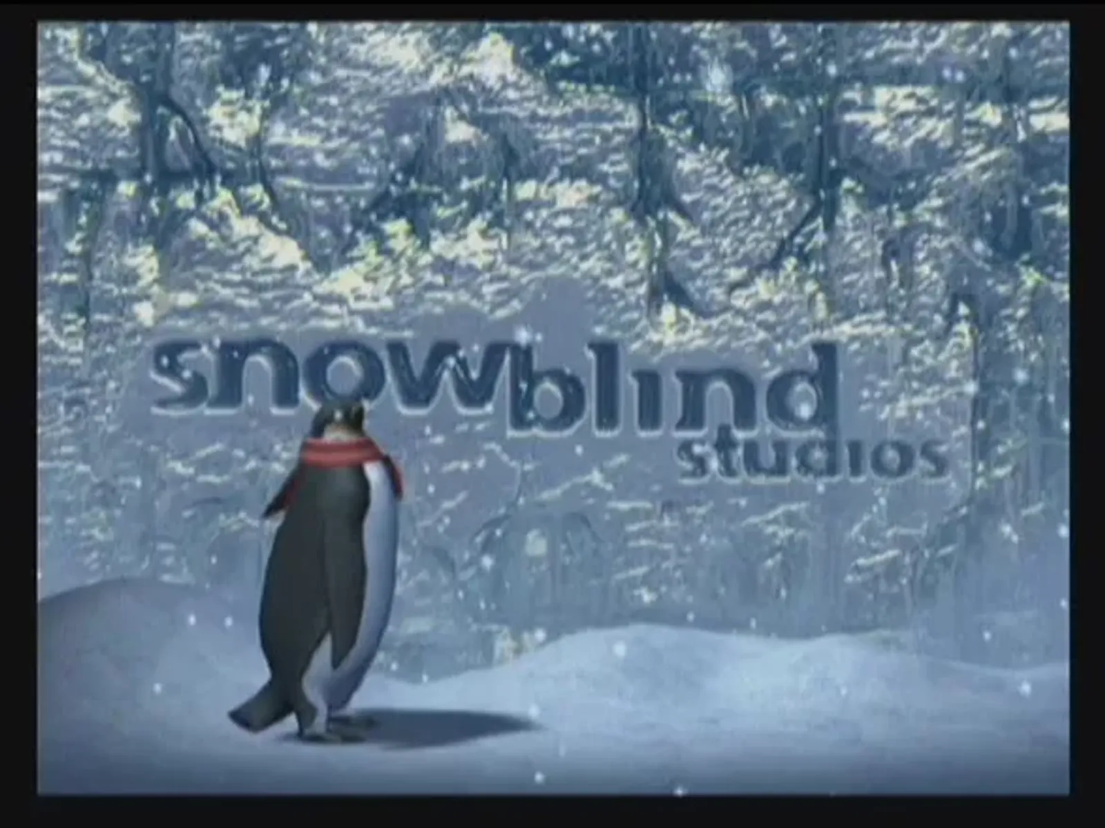 Snowblind Studios logo movie