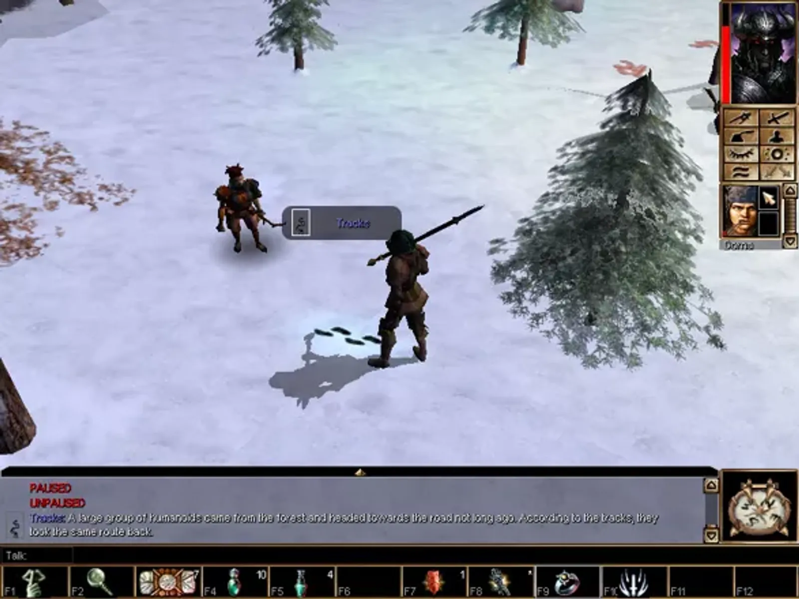 Tracking is active part of the gameplay now