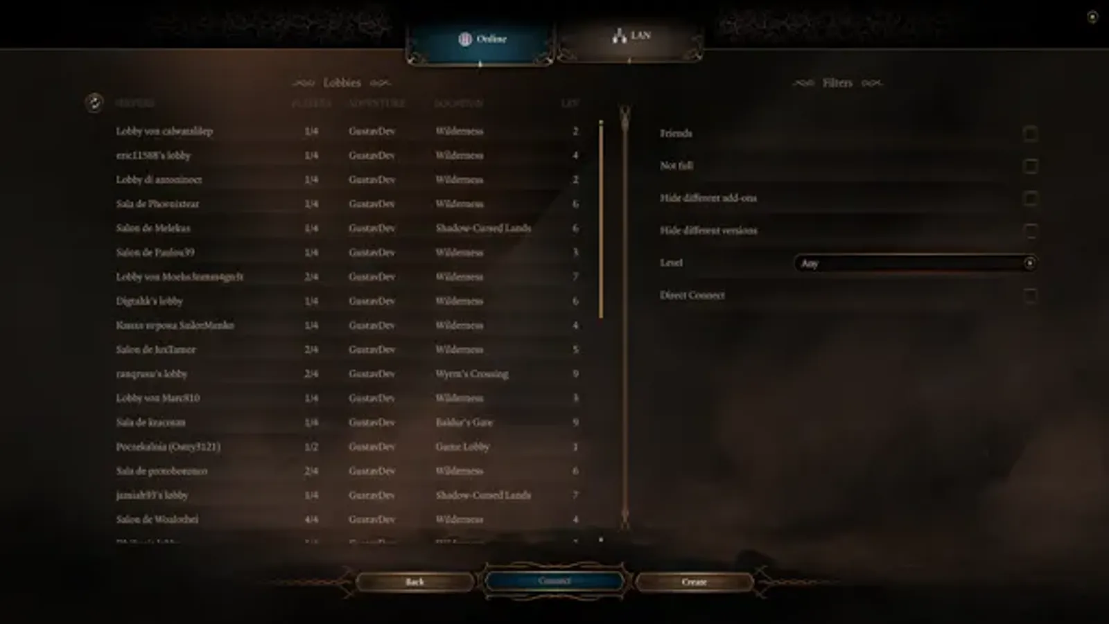 The multiplayer lobby is a popular option for getting through the story - even LAN and same-screen multiplayer are supported.