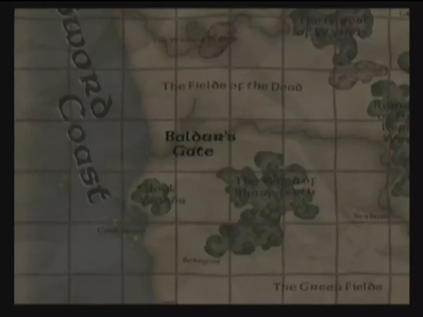 When each chapter opens you see a short movie of the world map.
