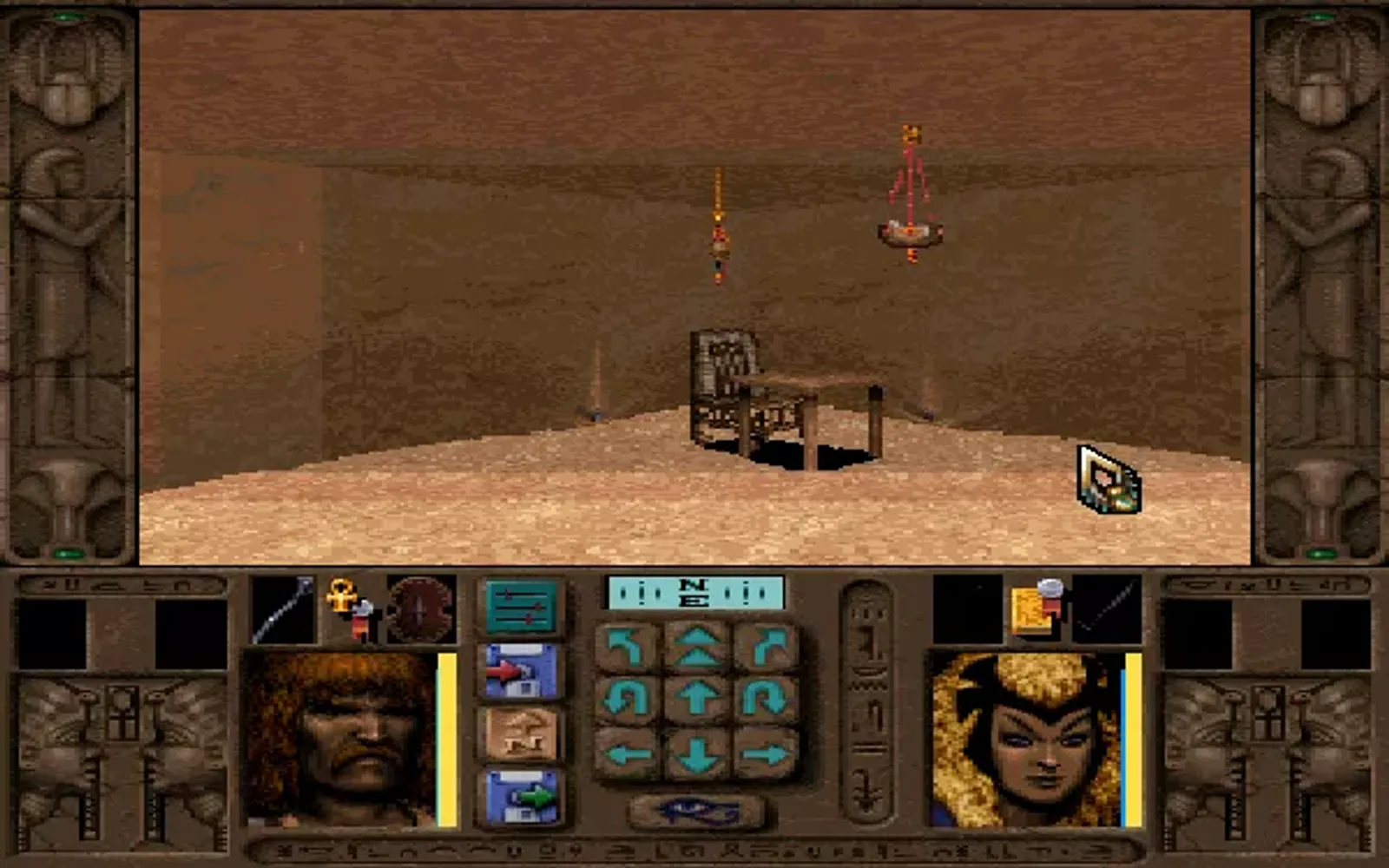 Typical tent interior. It's the desert, so everyone live in tents. And need better interior decorators
