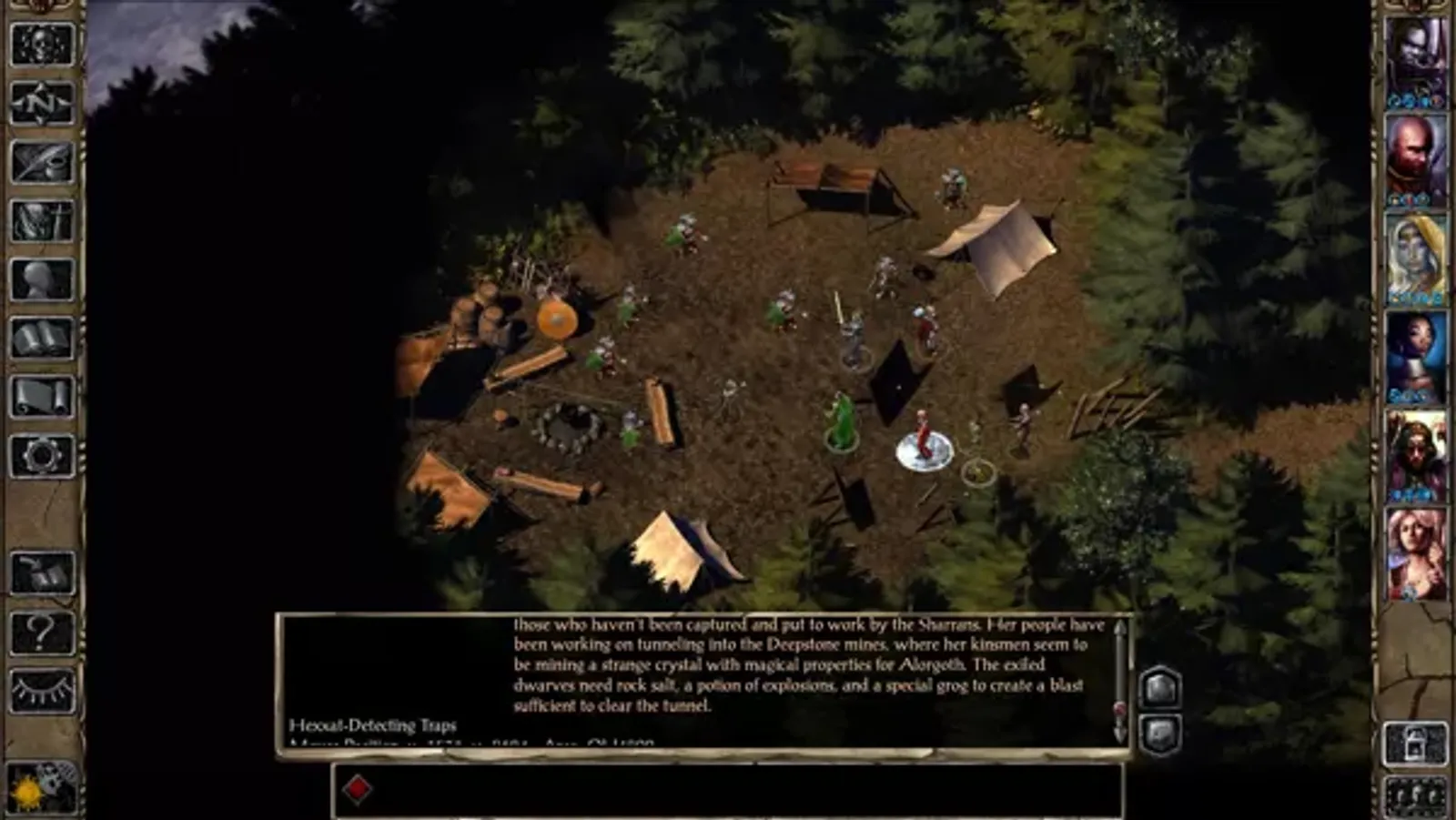 We help some dwarfs in one of the new areas